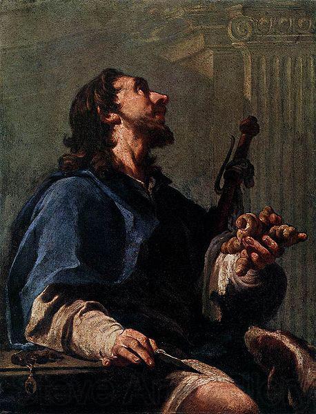 Giambattista Pittoni Saint Roch France oil painting art